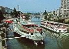 Wien, Restaurantschiff Johann Strauß im Donaukanal (1996) : Fahrgastschiff